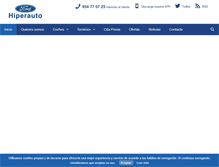 Tablet Screenshot of hiperauto.net